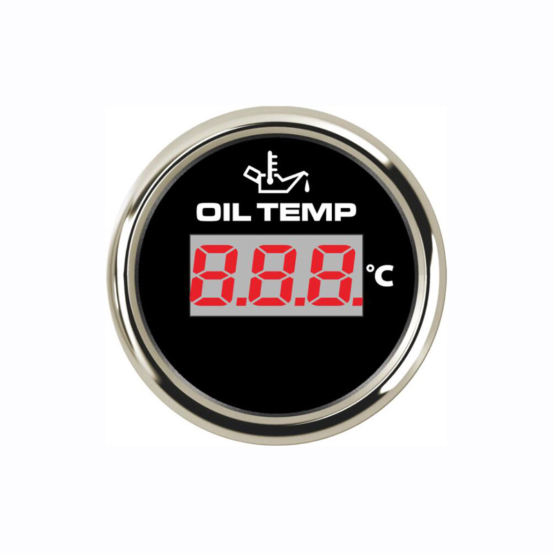 Digital Oil Temp Gauge Marine Gauges and sensors
