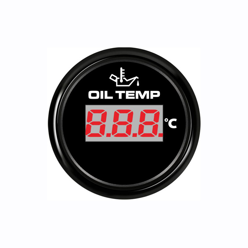 Digital Oil Temp Gauge Marine Gauges and sensors