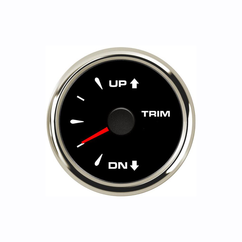 Stainless Steel Trim Meter Marine Gauges and sensors