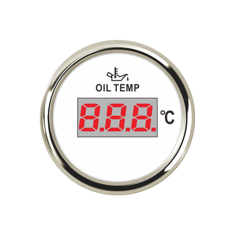 Digital Oil Temperature Gauge Marine Gauges and sensors